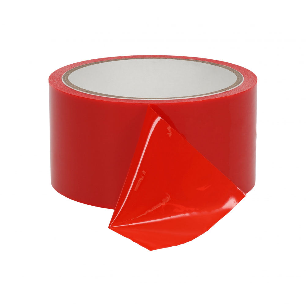 OUCH! PVC Non-Stick Tape - Red - Red Bondage Tape - 20 metre Length - OU1063RED