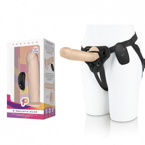 Pegasus 8" Realistic Dildo-PEG-005