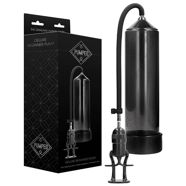 Pumped Deluxe Beginner Pump - Black Penis Pump-PMP003BLK