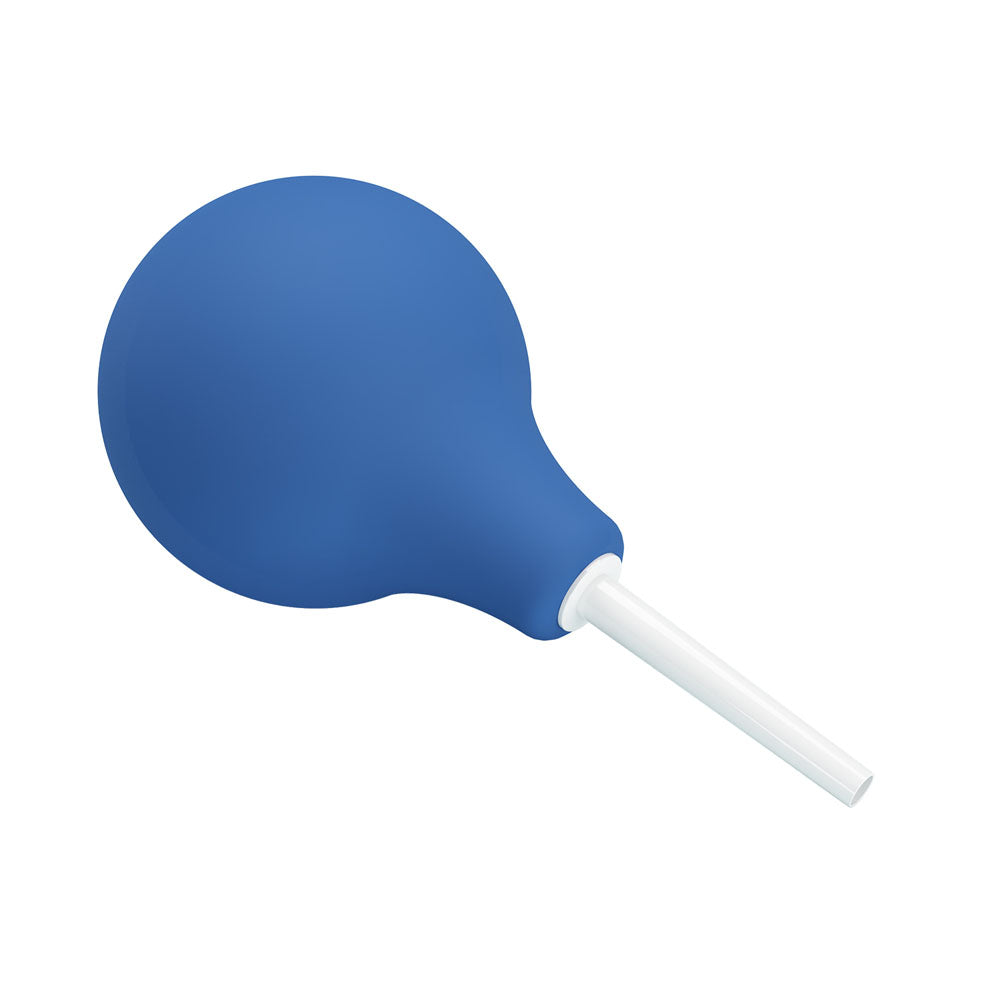 MR PLAY Anal Douche - Blue - Blue Unisex Douche - 224 ml Capacity - QX-004-MR