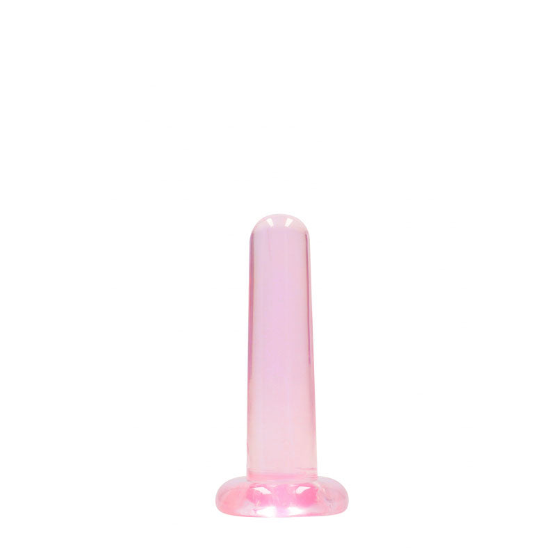 REALROCK Non Realistic Dildo With Suction Cup - 13.5 cm - Pink 13.5 cm Dong - REA108PNK