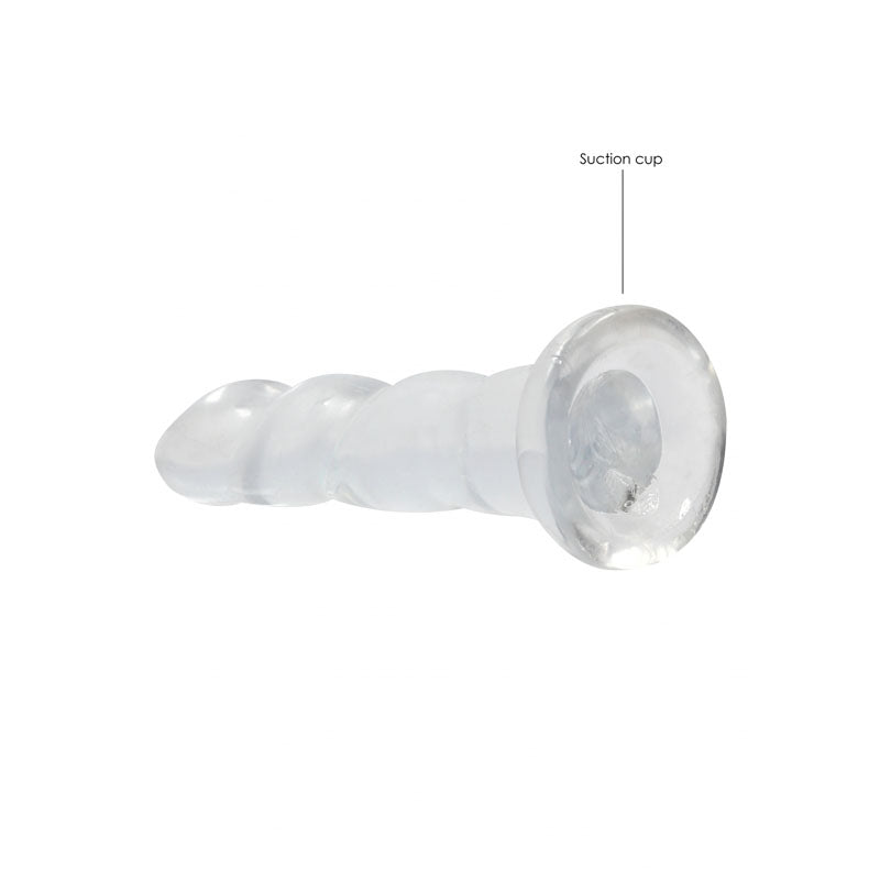 REALROCK Non Realistic Dildo With Suctio - - REA110TRA