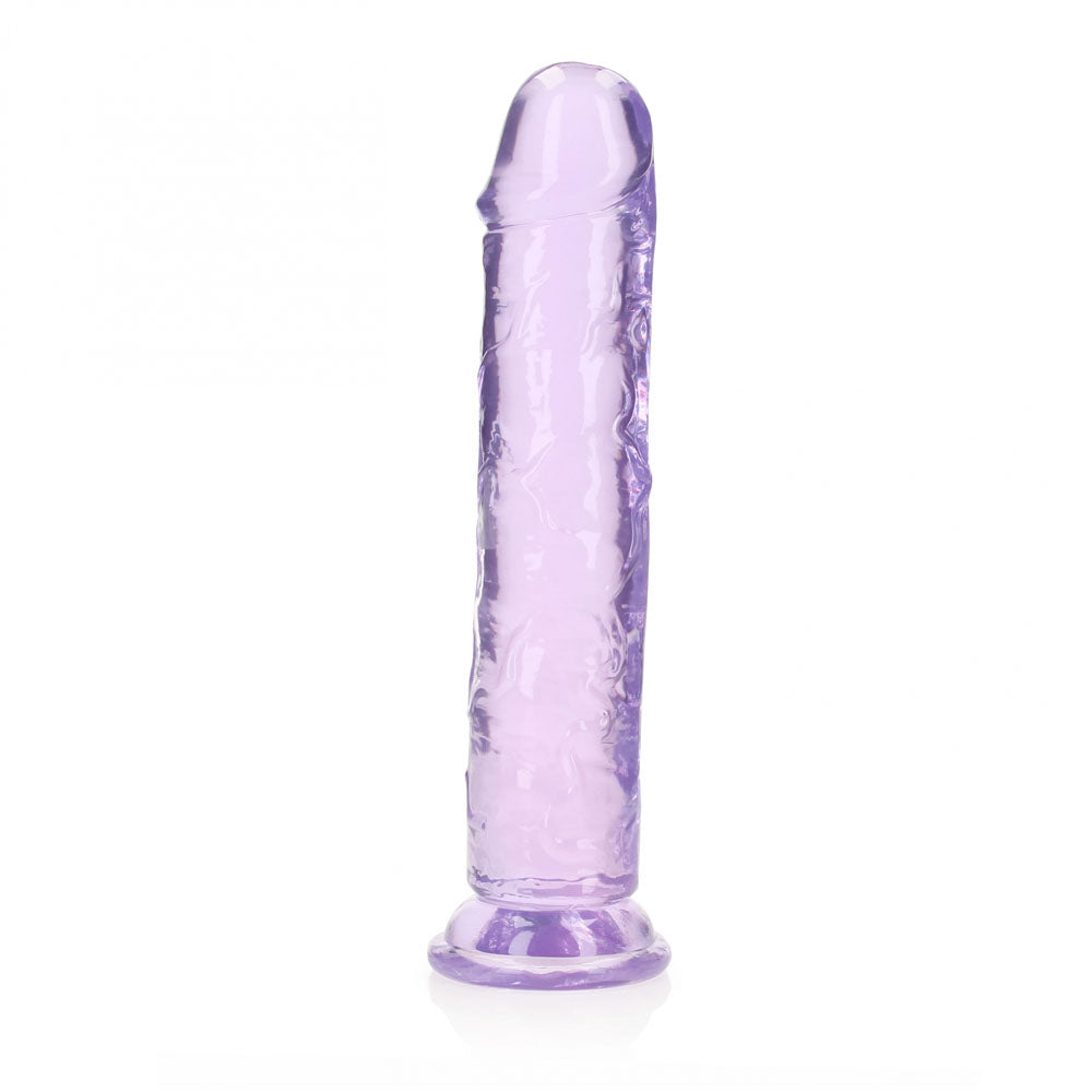 REALROCK 28 cm Straight Dildo - Purple - Purple 28 cm (10) Dong - REA155PUR