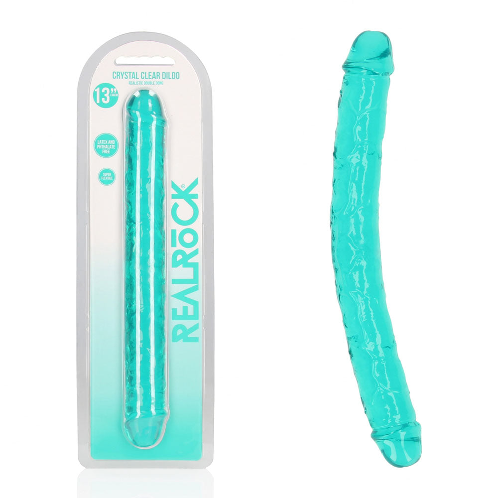 Crystal Clear Double Dildos for Ultimate Pleasure