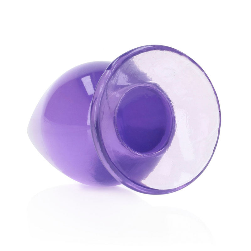 REALROCK 11.5 cm Anal Plug - Purple - Purple 11.5 cm (4.5) Butt Plug - REA162PUR