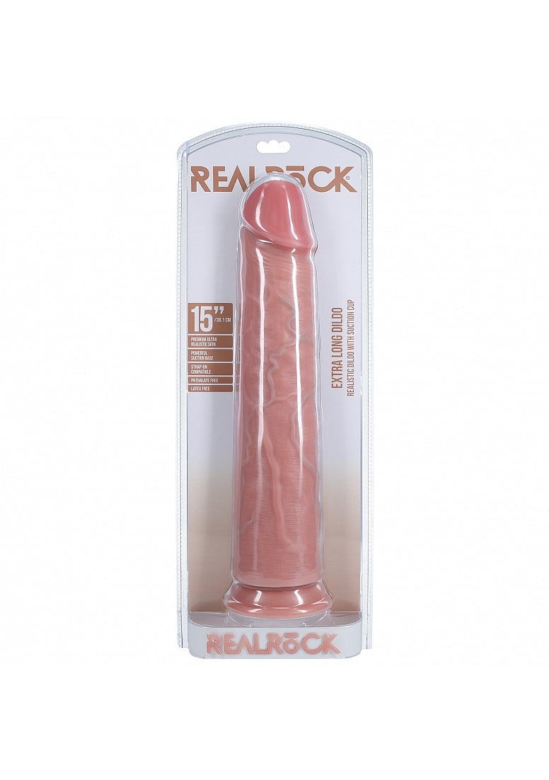 RealRock- Extra Long No Balls 15" Inches-REA168FLE