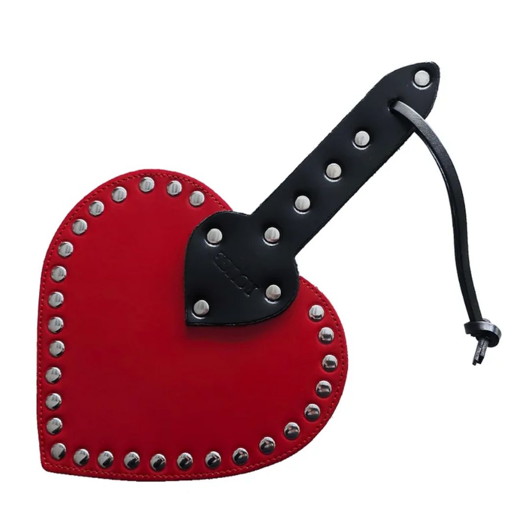 HEART PADDLE RED-RHP1043RD
