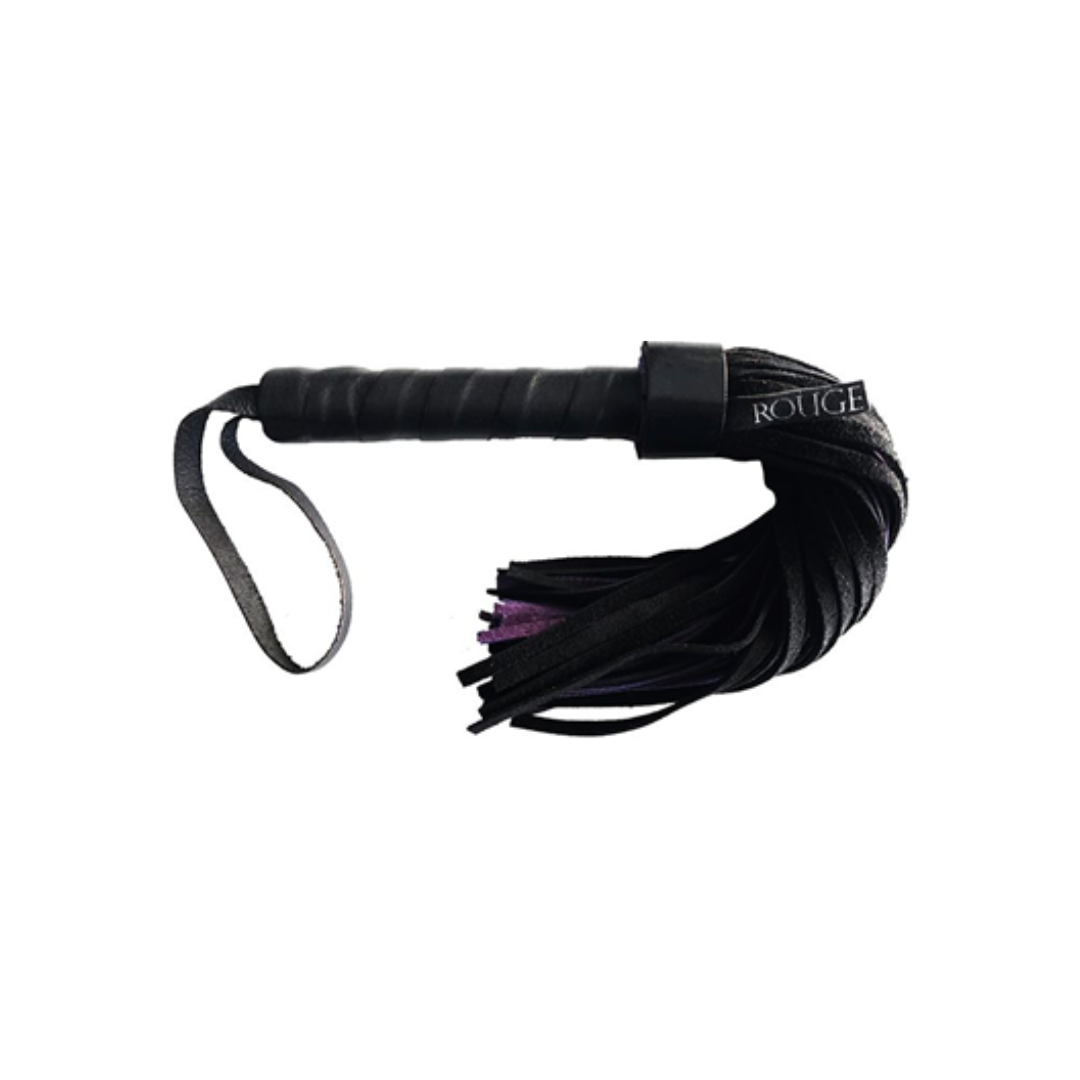 ROUGE SUEDE FLOGGER SHORT BLACK/PURPLE-RSF1167BPU