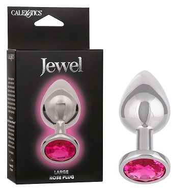 Jewel Large Rose Plug-SE-0438-10-3