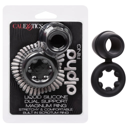 Alpha Liquid Silicone Dual Magnum Ring-SE-1492-50-2