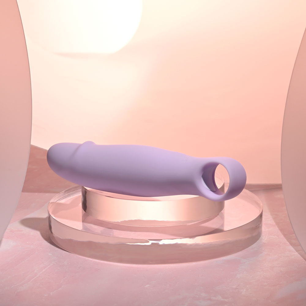 Selopa PETITE PECKER - Purple 11.7 cm USB Rechargeable Mini Vibrator-SL-RS-6145-2