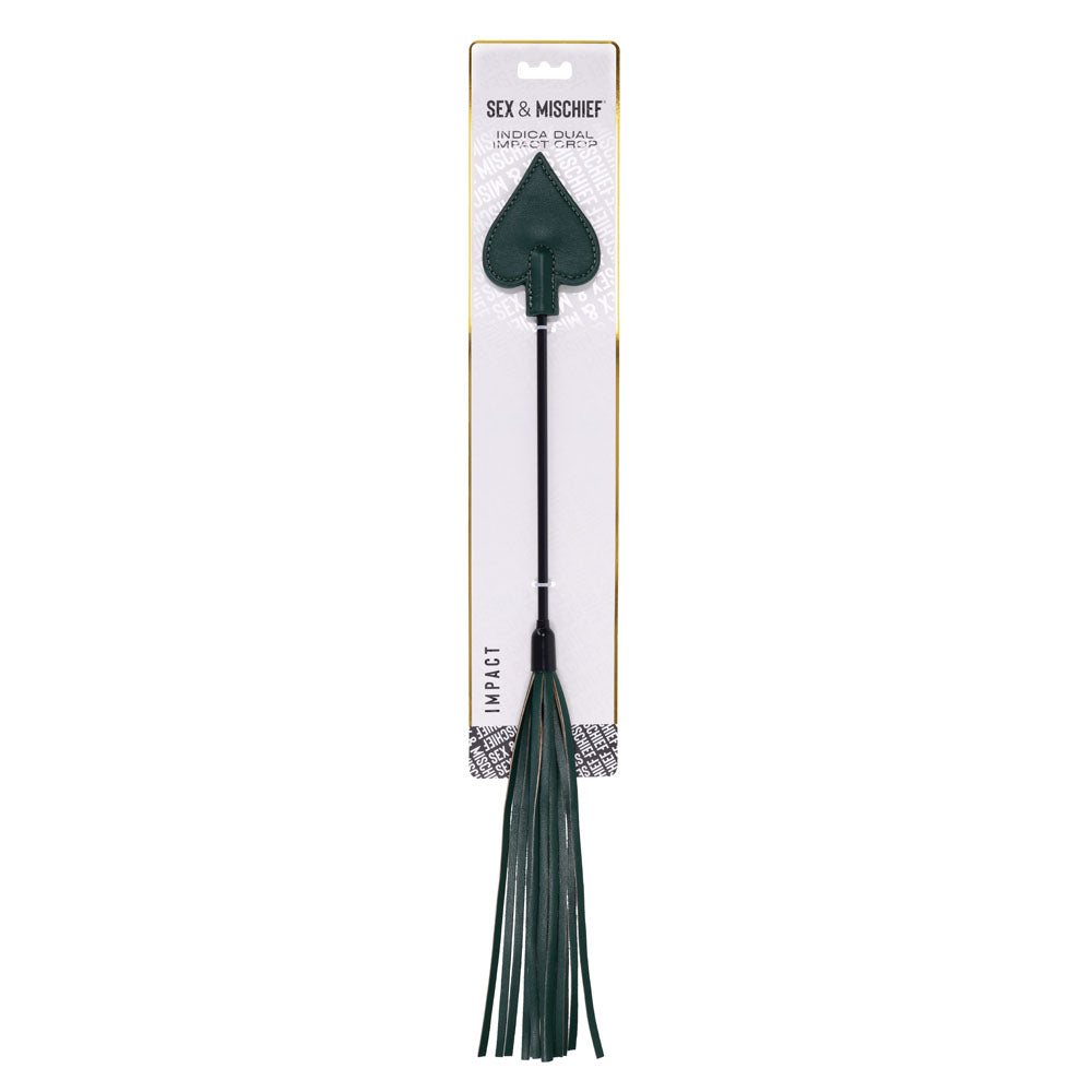 Sex & Mischief Indica Dual Impact Crop - Green Crop Whip - SS10223