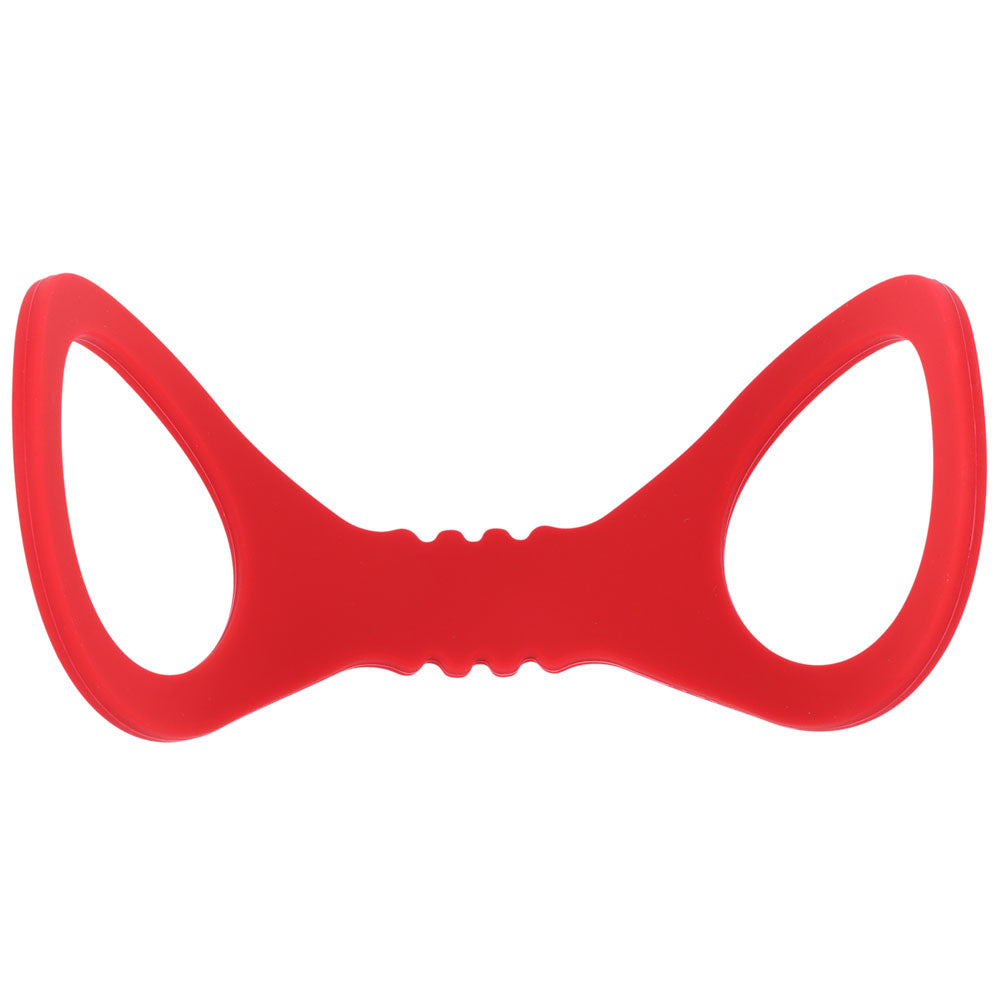 Sex & Mischief Amor Small Silicone Cuffs - Red Small Restraints - SS10229