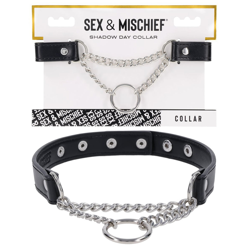 S&M Shadow Day Collar - Black Collar