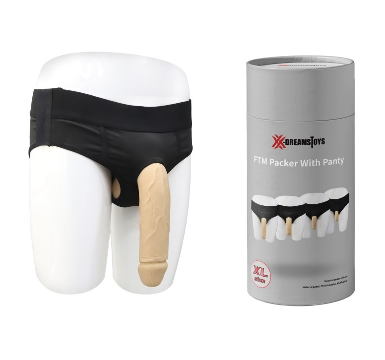 XX-DREAMSTOYS FTM Packer with panty Size XL-ST256483