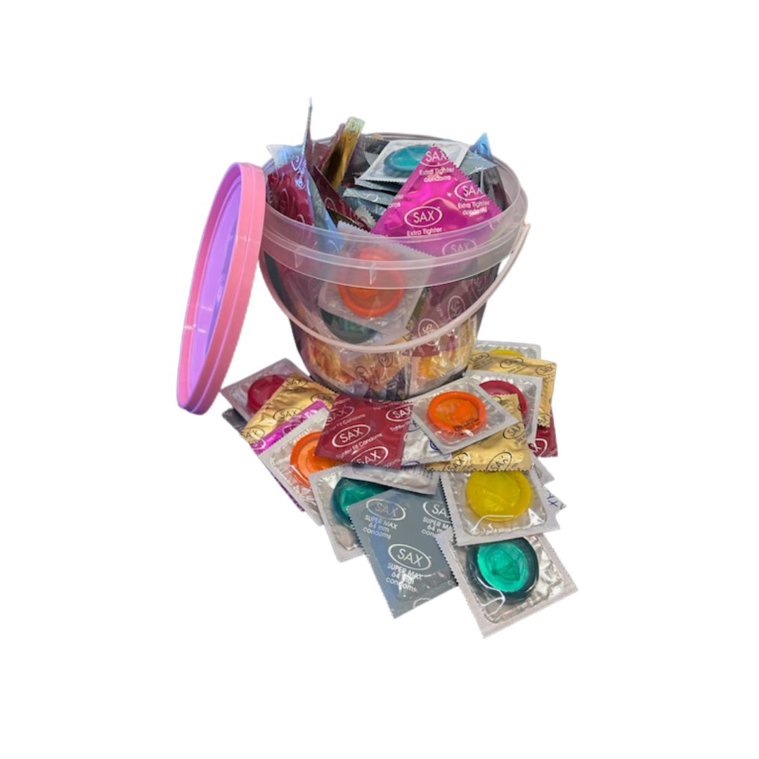 SAX - 144 Condom Variety Bucket