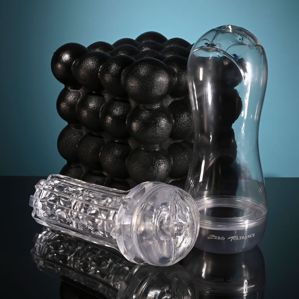 Zero Tolerance CASUAL ENCOUNTER - Clear Vagina Stroker-ZE-MS-6121-2