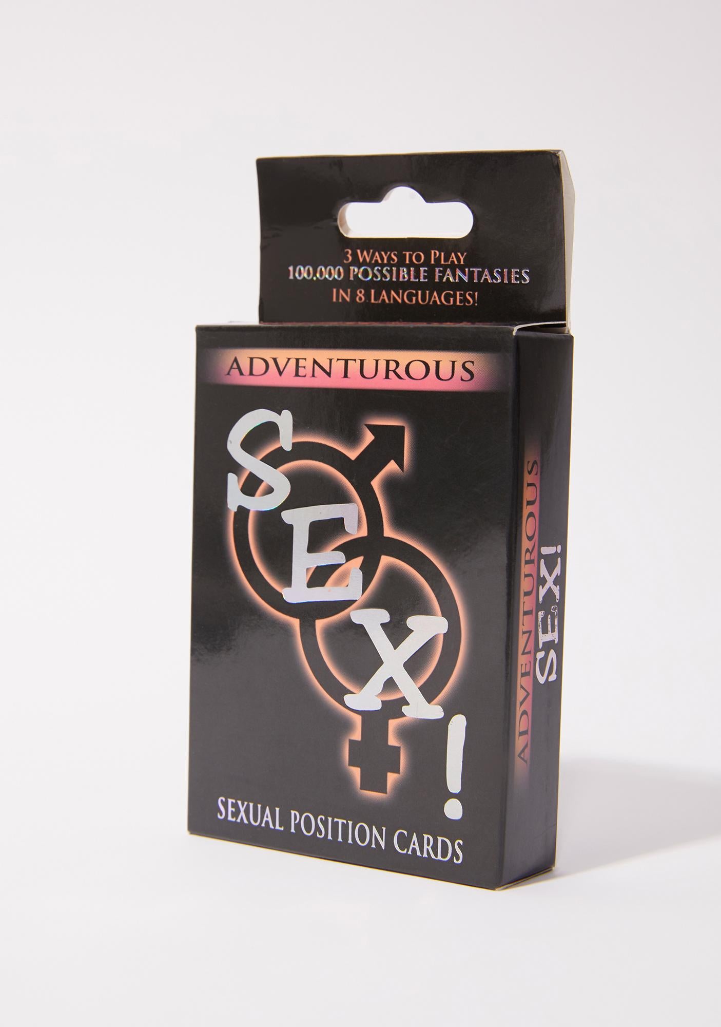 ADVENTUROUS - Sexual Position Card Game