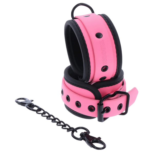 Glow Wrist Cuffs (Pink)-17200-PINK