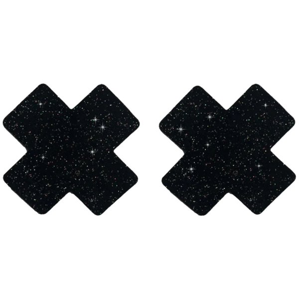 Nipple X Covers (Black)-17285-BLACK