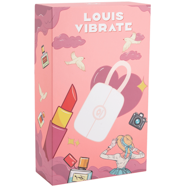 LOUIS - Suction & Vibrating Massager (Pink)-4897127060446