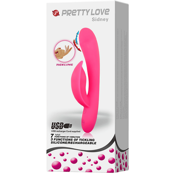 Silicone Rechargeable - Sidney (Pink)-BI-014305