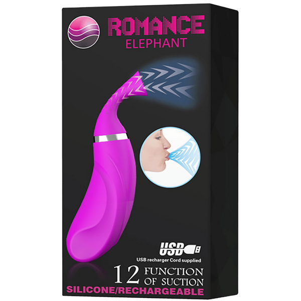 Rechargeable Romance Elephant (Purple)-BI-014423 (MC19)