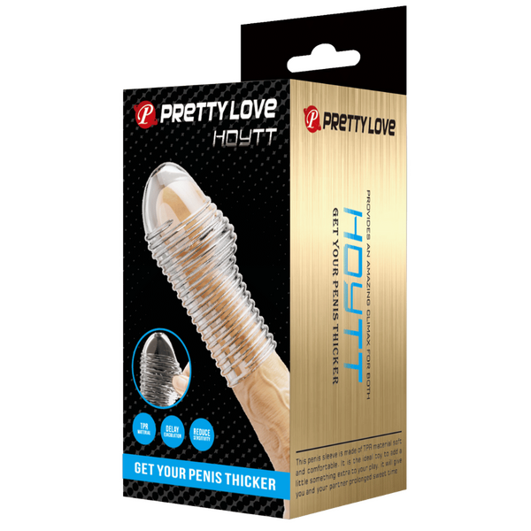 Penis Sleeve - Hoytt (Clear)-BI-026291M