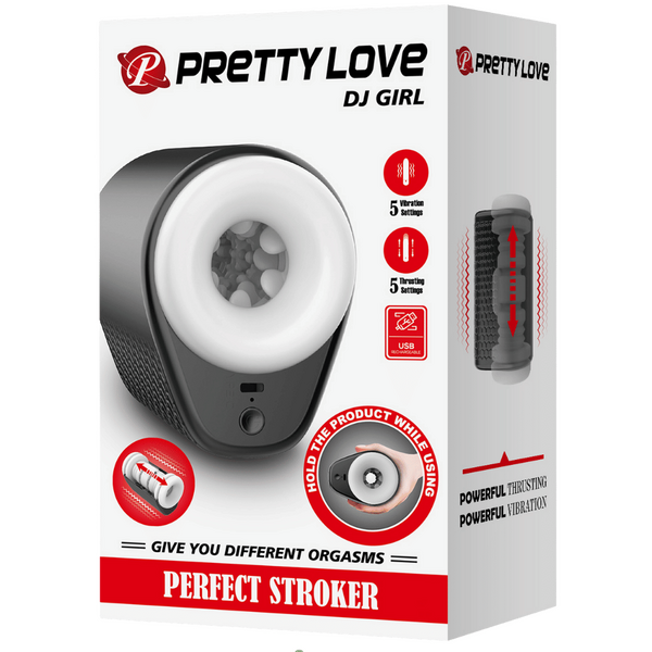 DJ Girl Perfect Stroker (Black)-BM-00900T92