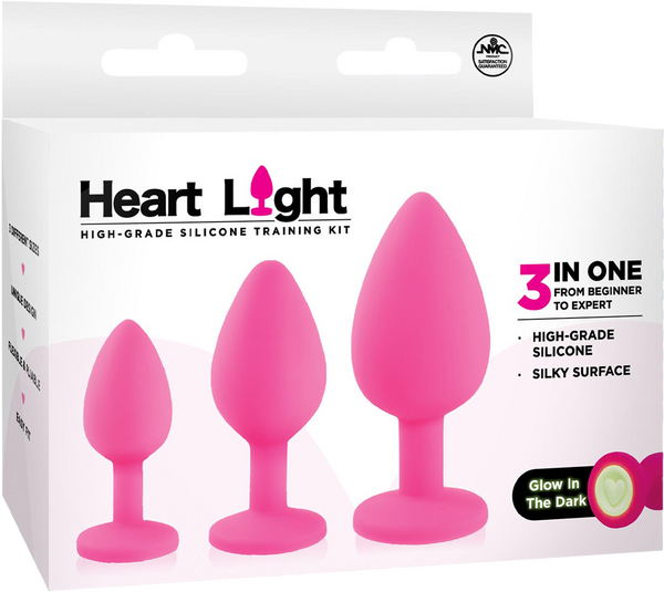 High Grade Silicone Training Kit 3in1 (Pink)