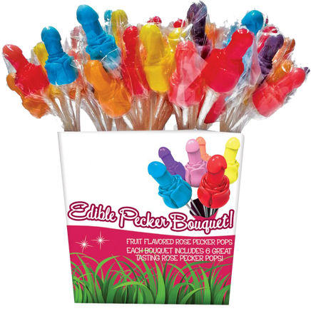 Edible Pecker Bouquet (12 X 6 Piece Display)