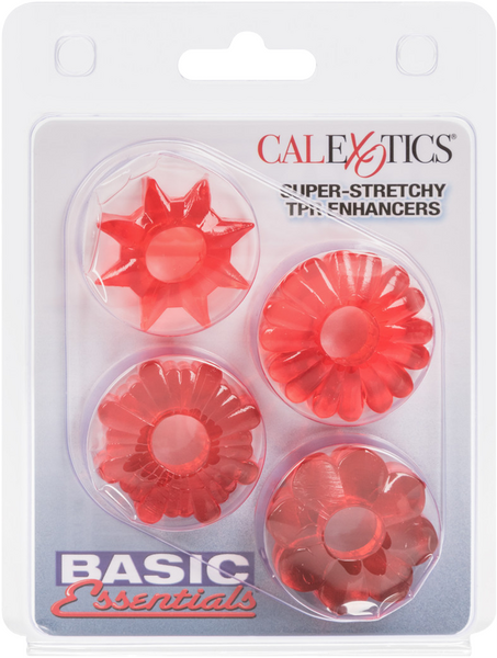 Basic Essentials Super-stretchy TPR Enhancers (Red)-SE-1737-11-2