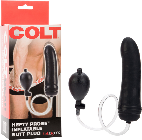 Hefty Probe Inflatable Butt Plug (Black)-SE-6870-20-3