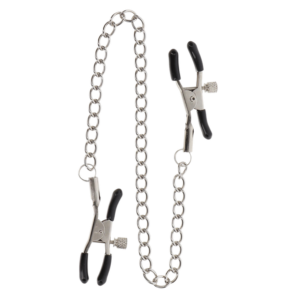 Adjustable Clamps With Chain (Silver)-17281-SILVER