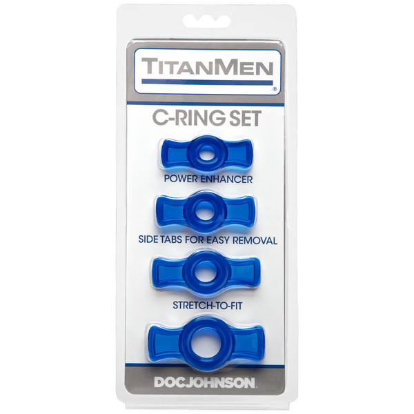 Cock Ring Set (Blue)-3503-06-CD