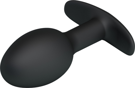 Silicone Anal Balls 3.34" (Black)-BI-040033
