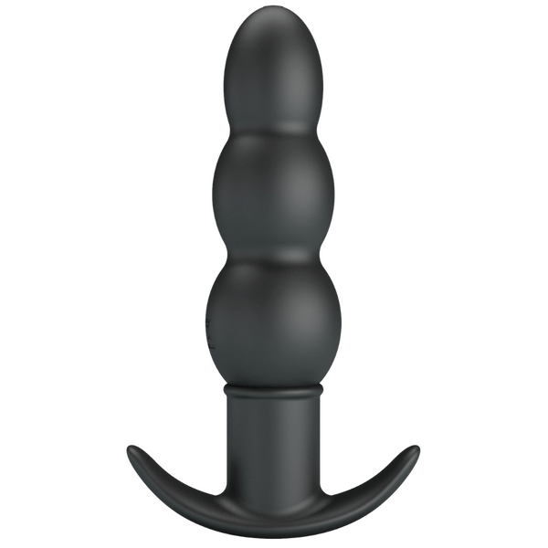 Silicone Butt Plug - Aeaeas (Black)-BI-040199