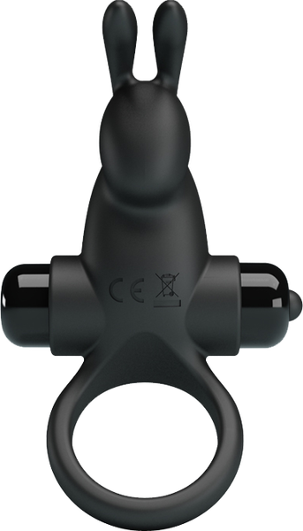 Vibrant Penis Ring I (Black)-BI-210204