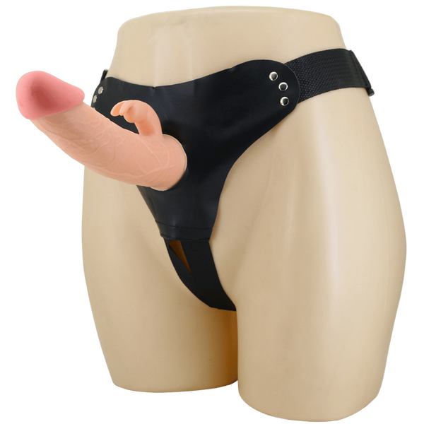 Universal Strap-On Harness - Mavis with 7.4" Dildo (Flesh)-BW-022099N