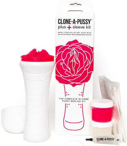 Clone-A-Pussy Plus  (Hot Pink)-EL-CP-SLEEVE