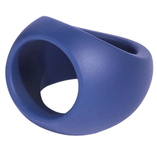 Silicone Cock & Ball Ornament - (Blue)