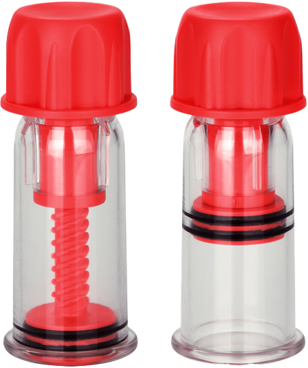 Nipple Pro-Suckers (Red)-SE-6892-20-2