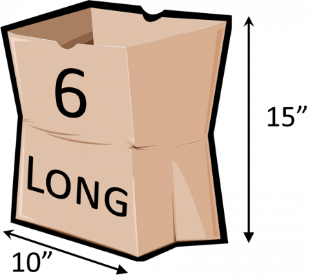 Paper Bag - 10" X 15" - 80pk