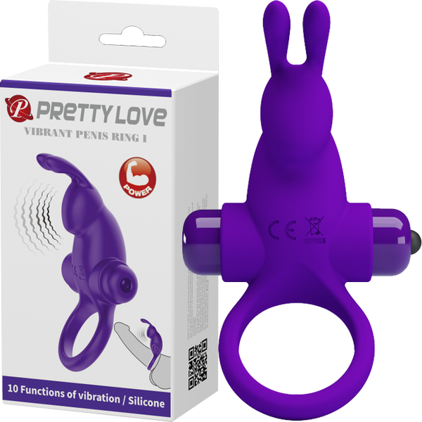 Vibrant Penis Ring I (Purple)-BI-210204-1