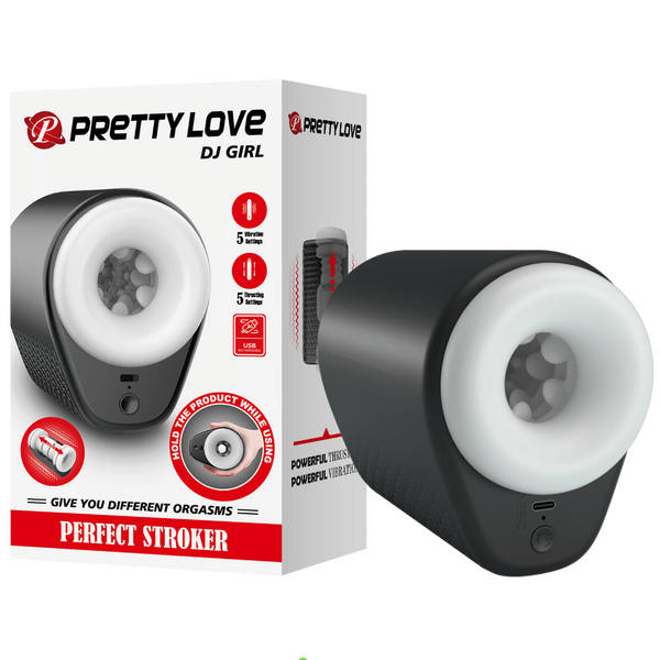 DJ Girl Perfect Stroker (Black)-BM-00900T92