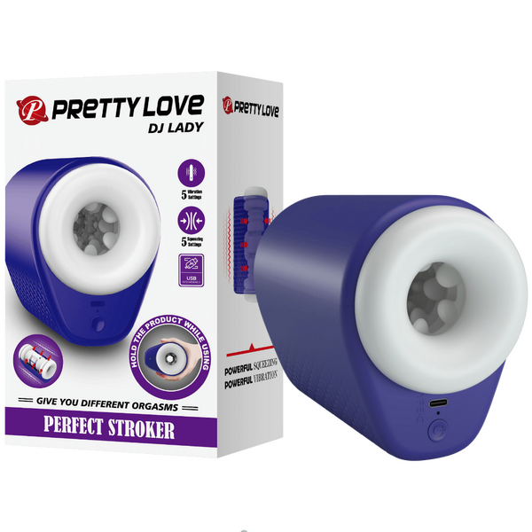 DJ Girl Perfect Stroker (Purple)-BM-00900T96