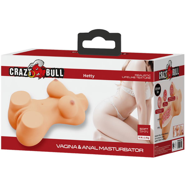 Vagina & Anal Masturbator - Hetty-BM-009258N