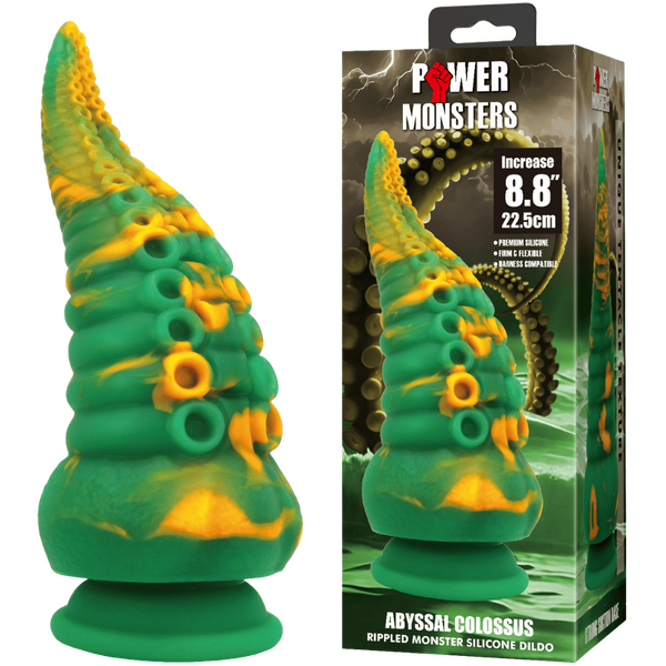 Abyssal Colossus 8.8" (Green/Yellow)-BW-008156