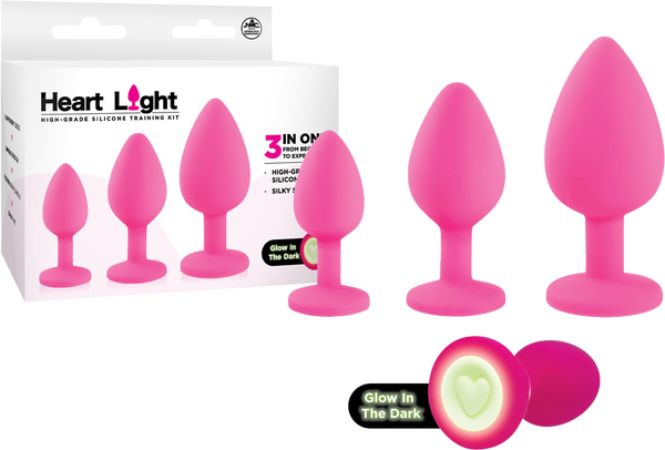 High Grade Silicone Training Kit 3in1 (Pink)