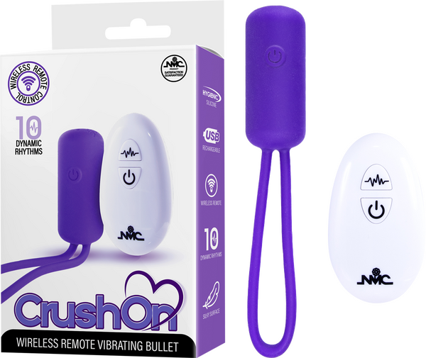 Wireless Remote Vibrating Bullet (Purple)-FVRQ005A00-022